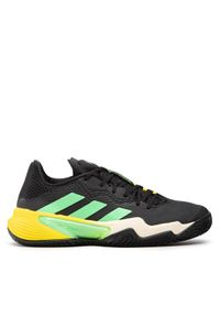 Adidas - adidas Buty Barricade M Clay GY1435 Czarny. Kolor: czarny. Materiał: materiał
