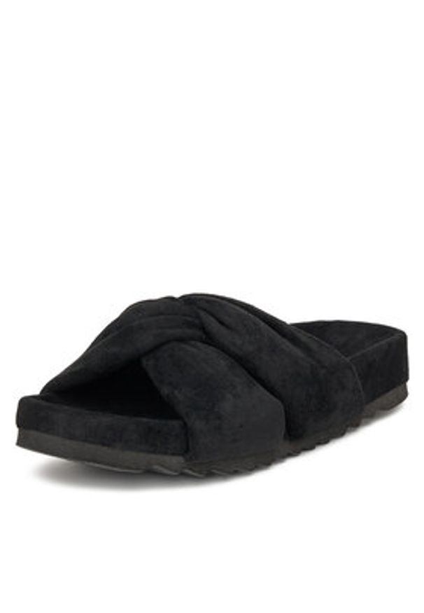 DeeZee Klapki CT1113-6 Czarny. Kolor: czarny. Materiał: syntetyk