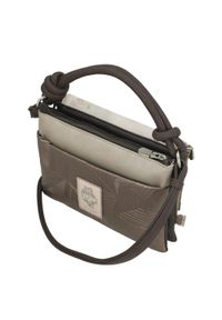 Listonoszka damska Anekke, z klapką z dekoracyjnym nadrukiem i krótką rączką z ozdobnymi węzłami wyposażona w dodatkowy pasek na ramię, wielokolorowa. Kolor: biały. Wzór: nadruk. Styl: casual, elegancki. Rodzaj torebki: na ramię #8