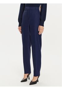BOSS - Boss Spodnie materiałowe Tabitha 50524037 Niebieski Regular Fit. Kolor: niebieski. Materiał: wełna, syntetyk #1