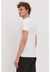 BOSS - Boss T-shirt (3-pack) męski kolor biały gładki. Okazja: na co dzień. Kolor: biały. Materiał: dzianina. Wzór: gładki. Styl: casual