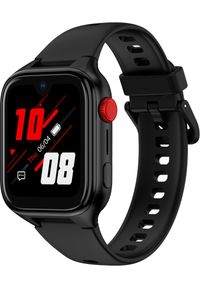 NoName - Smartwatch STELIO Smartwatch dla dzieci Junior Pro AI 4G ST-SWJ102-BK czarny SIM, GPS, openAI, Android, SOS, AMOLED, wideorozmowy, wodoodporny, 2 pask. Rodzaj zegarka: smartwatch. Kolor: czarny #1