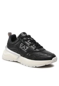 Sneakersy EA7 Emporio Armani X7X007 XK310 R665 Black/Iridescent/Slv. Kolor: czarny. Materiał: skóra #1