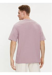 Champion T-Shirt 219787 Fioletowy Regular Fit. Kolor: fioletowy. Materiał: bawełna