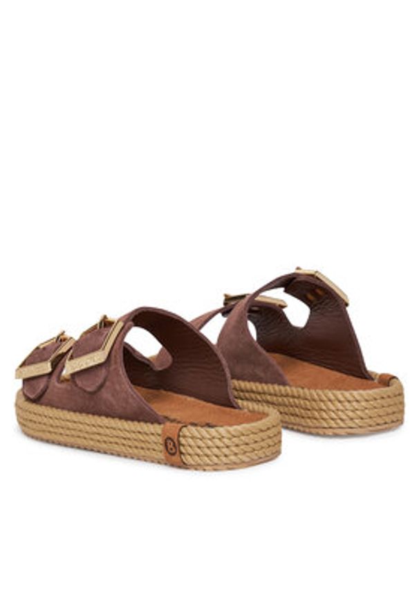 Bohonomad Espadryle Sydney SYD.12-00048 Brązowy. Kolor: brązowy. Materiał: skóra