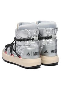 Adidas - adidas Śniegowce Moon Boot Ace JQ7849 Srebrny. Kolor: srebrny. Materiał: materiał #4