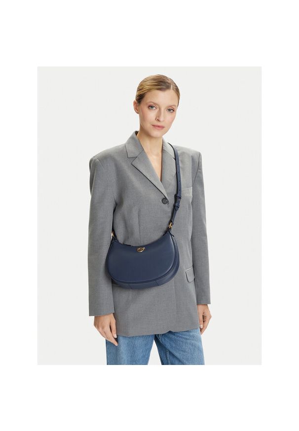 Pinko - Torebka PINKO. Kolor: niebieski