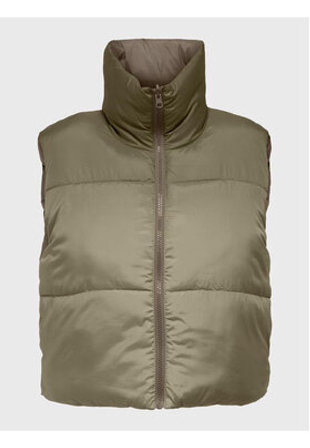 only - ONLY Bezrękawnik Ricky 15245572 Zielony Regular Fit. Kolor: zielony. Materiał: syntetyk. Długość rękawa: bez rękawów