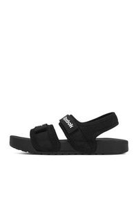 Reebok Sandały CP50-26023(IV) Czarny. Kolor: czarny. Materiał: materiał #4