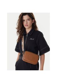 Karl Lagerfeld - Torebka KARL LAGERFELD. Kolor: brązowy #1