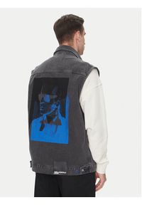 Karl Lagerfeld Jeans Kamizelka A2M14017 Szary Regular Fit. Kolor: szary. Materiał: bawełna #2