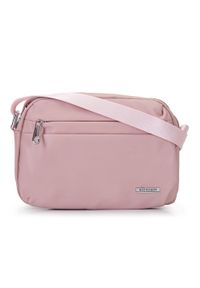 Wittchen - Damska torebka z nylonu. Kolor: różowy. Sezon: lato. Rozmiar: małe #1