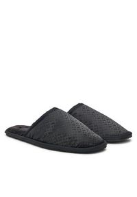 BOSS - Boss Kapcie Home 50529162 Czarny. Kolor: czarny. Materiał: materiał #4