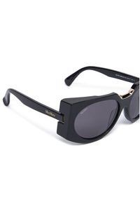 Max Mara Okulary przeciwsłoneczne MM0123 01A Czarny. Kolor: czarny #3