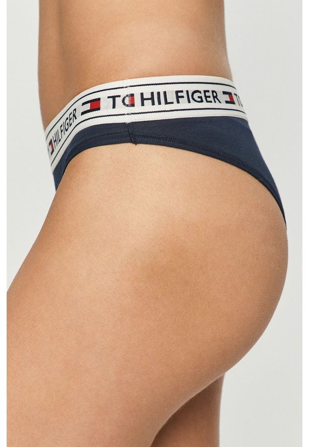 TOMMY HILFIGER - Tommy Hilfiger - Brazyliany. Kolor: niebieski