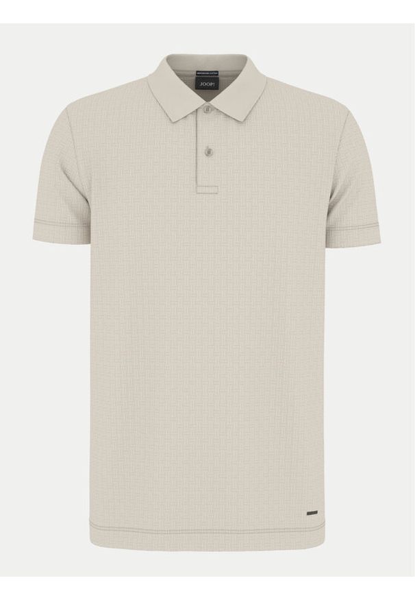 JOOP! Polo 10018924 30044673 Beżowy Regular Fit. Typ kołnierza: polo. Kolor: beżowy. Materiał: bawełna