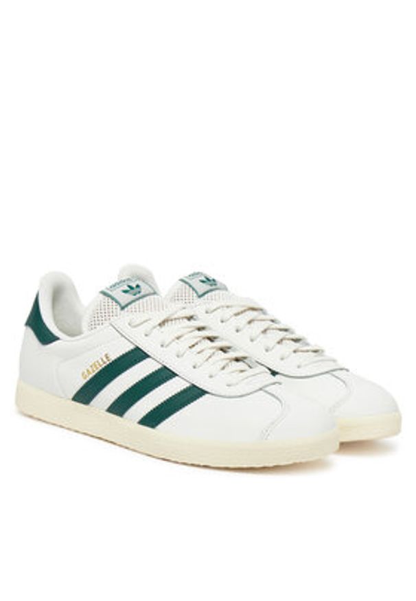 Adidas - adidas Sneakersy Gazelle JH5397 Biały. Kolor: biały. Materiał: skóra. Model: Adidas Gazelle