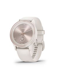 GARMIN - Garmin vivomove Sport biały. Rodzaj zegarka: cyfrowe. Kolor: biały. Styl: sportowy