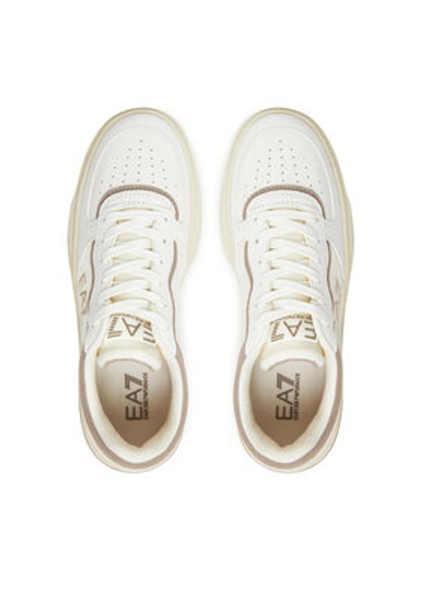 EA7 Emporio Armani Sneakersy X8X173 XK374 U465 Biały. Kolor: biały. Materiał: skóra