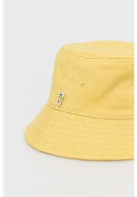 Levi's® - Levi's kapelusz bawełniany kolor żółty bawełniany. Kolor: żółty. Materiał: bawełna. Styl: biznesowy