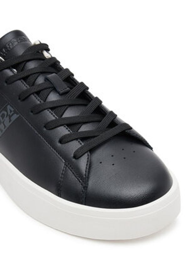 Napapijri Sneakersy Onyx NP0A4IQK Czarny. Kolor: czarny. Materiał: skóra