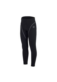 ROGELLI - Spodnie rowerowe męskie Rogelli BARI z wkładką żelową, bez szelek. Kolor: czarny. Sport: kolarstwo #1