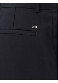 TOMMY HILFIGER - Tommy Hilfiger Spodnie materiałowe Timeless WW0WW48352 Granatowy Straight Fit. Kolor: niebieski. Materiał: syntetyk #5