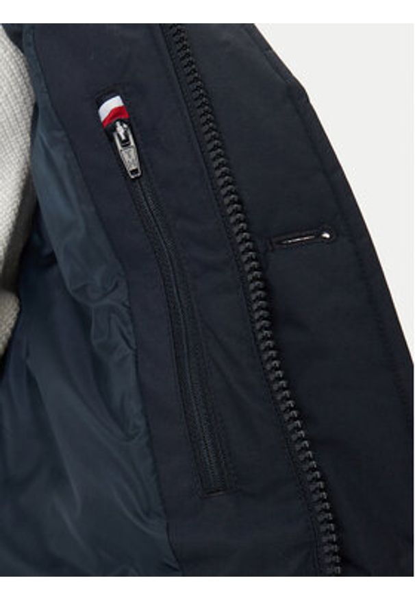 TOMMY HILFIGER - Tommy Hilfiger Kurtka zimowa Essential MW0MW37483 Granatowy Regular Fit. Kolor: niebieski. Materiał: syntetyk. Sezon: zima