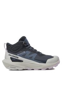 salomon - Trekkingi Salomon. Kolor: szary. Technologia: Gore-Tex. Sport: turystyka piesza