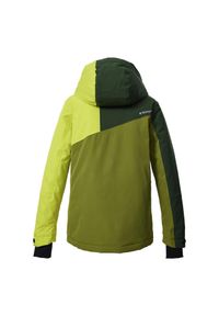 Kurtka narciarska z kapturem dla dzieci Killtec KSW 192. Typ kołnierza: kaptur. Kolor: zielony. Sezon: zima. Sport: narciarstwo #2