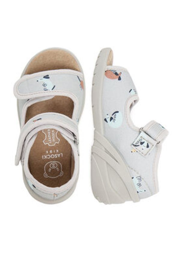 Lasocki Kids Kapcie CEO-LASOCKI-06 Zielony. Kolor: zielony. Materiał: materiał