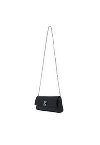 Calvin Klein Torebka Emblem Hw Pebble Clutch LV04F3740G Czarny. Kolor: czarny. Materiał: skórzane #5