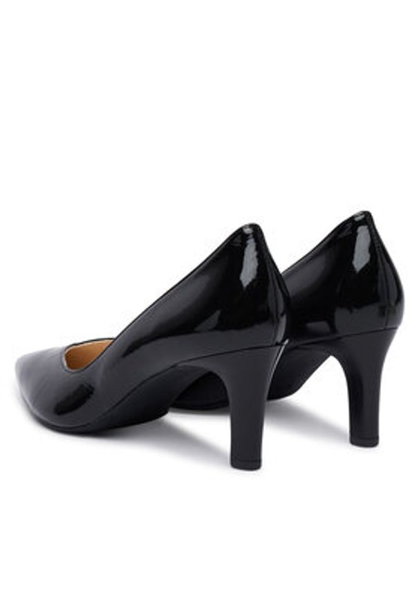 HÖGL Szpilki 0-186701-01000 Czarny. Kolor: czarny. Materiał: lakier, skóra. Obcas: na szpilce