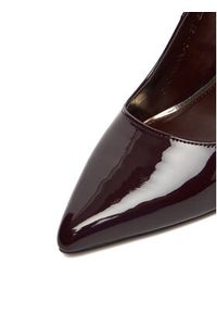 Nine West Szpilki CEO-AMANI-01 Bordowy. Kolor: czerwony. Materiał: syntetyk, materiał. Obcas: na szpilce #7