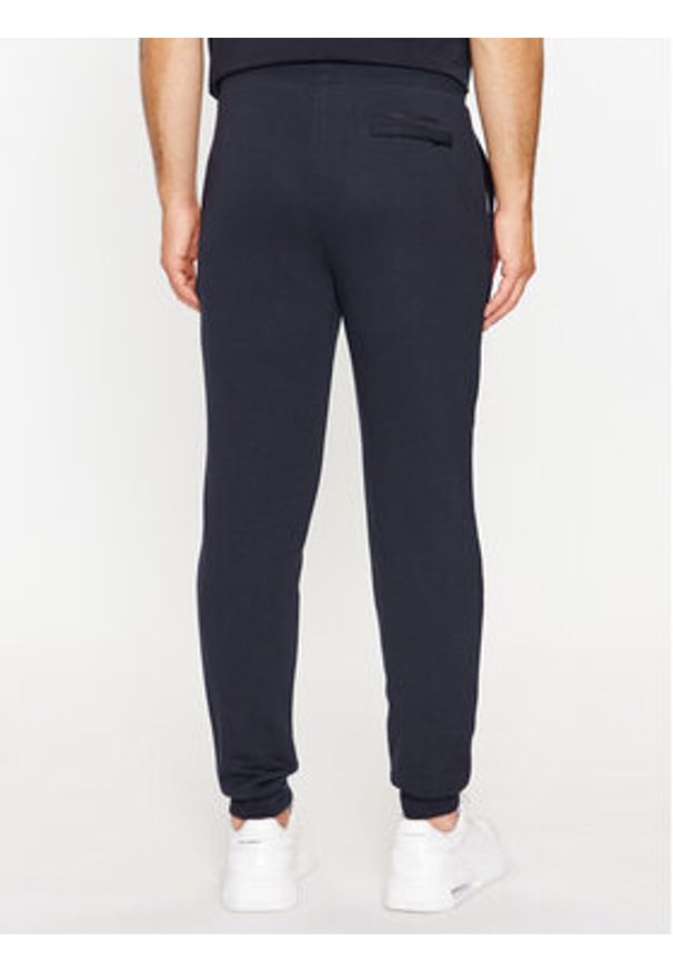 Karl Lagerfeld - KARL LAGERFELD Spodnie dresowe 705896 500900 Granatowy Regular Fit. Kolor: niebieski. Materiał: bawełna
