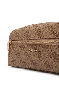 Guess Kosmetyczka PW7564 P6273 Beżowy ciemny. Kolor: beżowy. Materiał: skóra #5