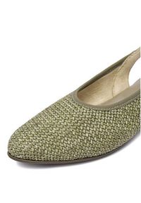 Rieker Czółenka CEO-47060-52 Zielony jasny. Kolor: zielony. Materiał: materiał #8