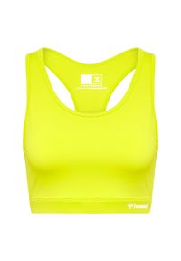 Biustonosz dla kobiet Hummel Mt Active. Kolor: zielony. Sport: bieganie #1