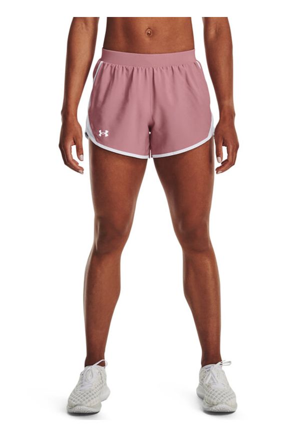 Under Armour Szorty sportowe UA Fly By 2.0 Short 1350196 Różowy Regular Fit. Kolor: różowy