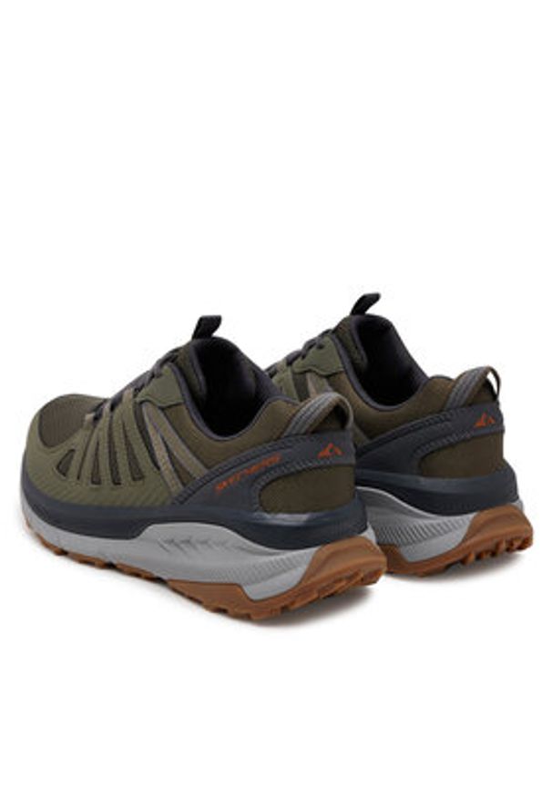 skechers - Skechers Trekkingi Switch Back-Venture Seeker 237686/GRMT Khaki. Kolor: brązowy. Materiał: materiał. Sport: turystyka piesza