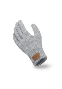 Rękawiczki dziecięce PaMaMi - Jasnoszary. Kolor: szary. Materiał: poliamid, akryl. Sezon: zima #1