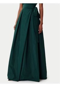 Pinko - PINKO Spódnica maxi 105645 Y3LE Zielony Regular Fit. Kolor: zielony. Materiał: syntetyk #1