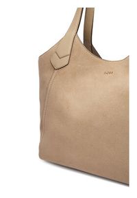 BOSS Torebka 50564663 Beżowy. Kolor: beżowy. Materiał: skórzane #5