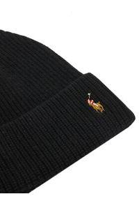 Polo Ralph Lauren Czapka 449959337001 Czarny. Kolor: czarny. Materiał: wełna #6
