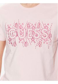 Guess T-Shirt M3GI15 K8FQ4 Różowy Regular Fit. Kolor: różowy. Materiał: bawełna #5