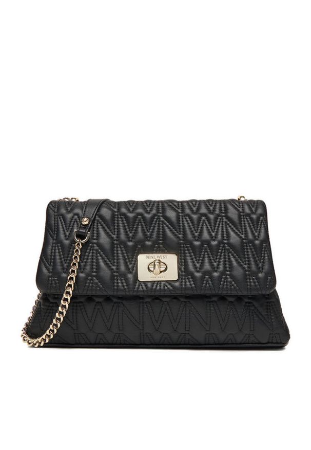 Nine West Torebka CEO-MILA-S23788-4 Czarny. Kolor: czarny