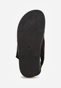 Born2be - Czarne Sandały Japonki z Imitacji Zamszu z Paskiem na Duży Palec Onisira. Okazja: na co dzień. Zapięcie: pasek. Kolor: czarny. Materiał: zamsz. Sezon: lato. Styl: boho, klasyczny, casual #8