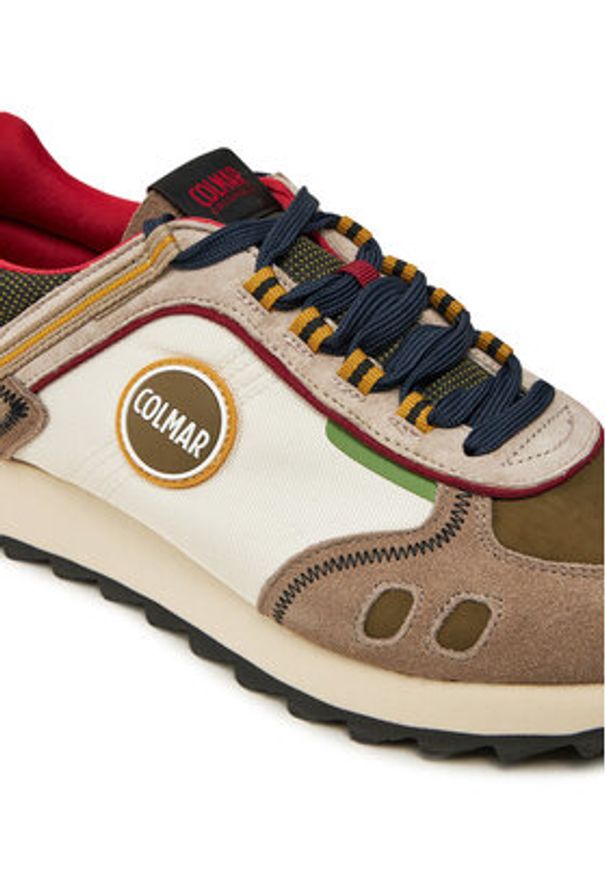 Colmar Sneakersy Travis Sport Zielony. Kolor: zielony. Materiał: zamsz, skóra
