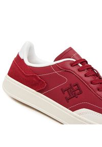 TOMMY HILFIGER - Tommy Hilfiger Sneakersy Th Heritage Court Sneaker Sde FW0FW08037 Czerwony. Kolor: czerwony #3