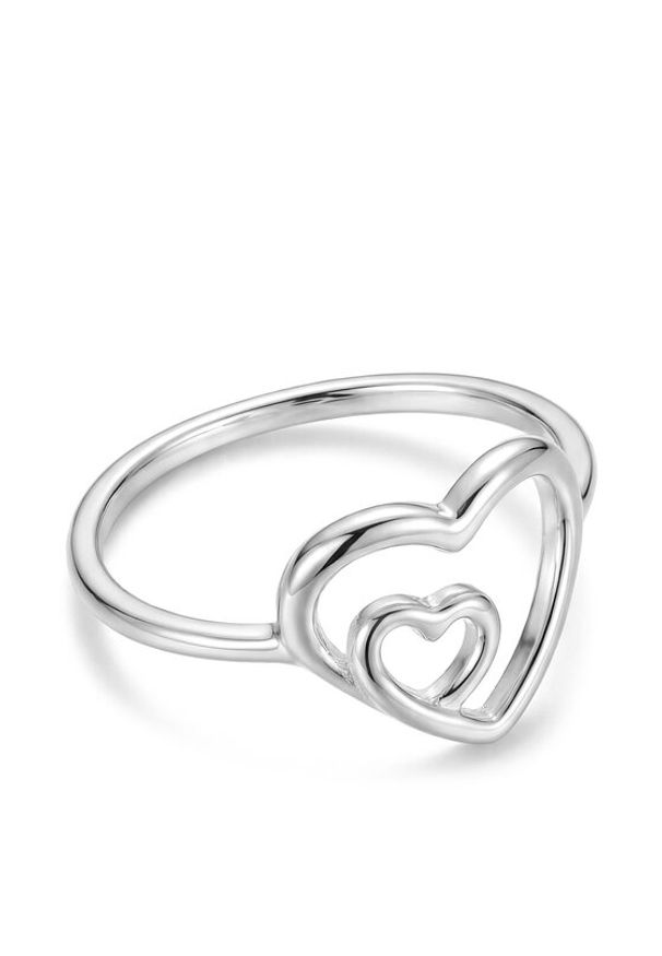 Tous - TOUS Pierścionek Flechazo 1004568614 Srebrny. Materiał: metalowe. Kolor: srebrny